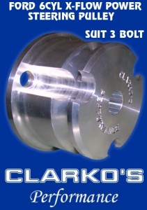 X-flow p-s pulley 3 bolt