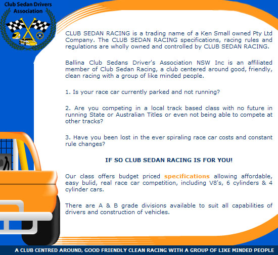 Club Sedan Drivers Assoc.